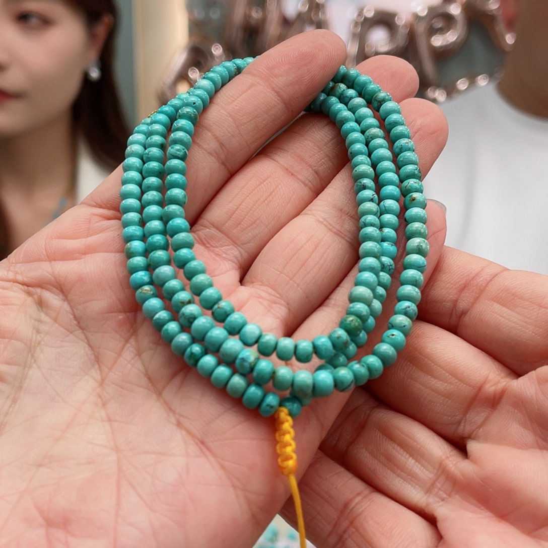 绿松石手串未镶嵌