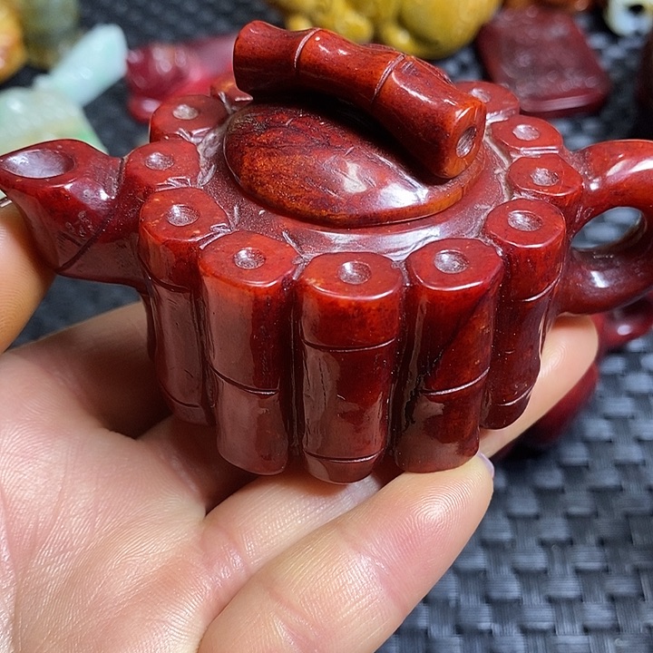 紫金钵盂菩提吊坠金*子