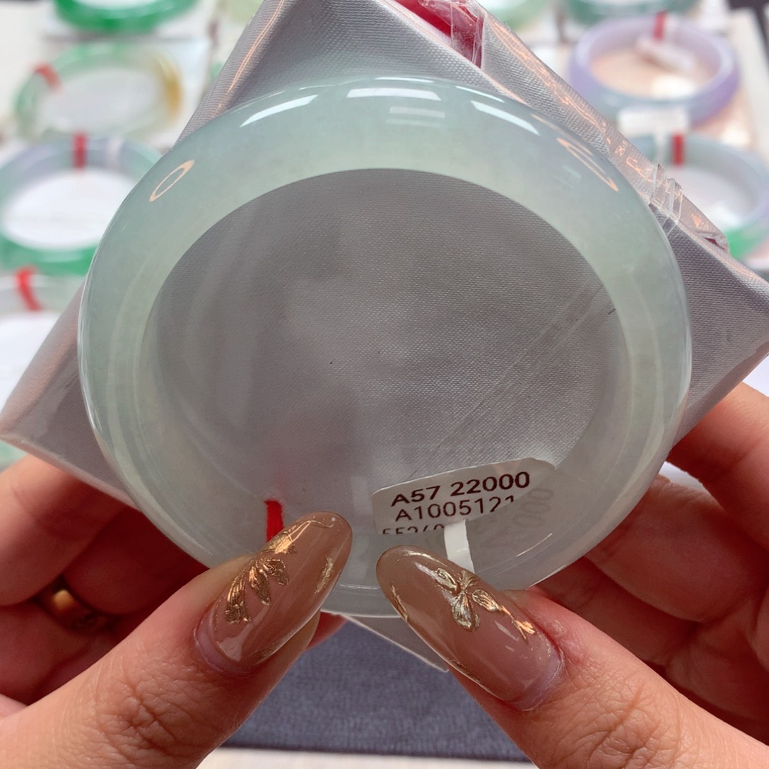 翡翠手镯未镶嵌22（39号）