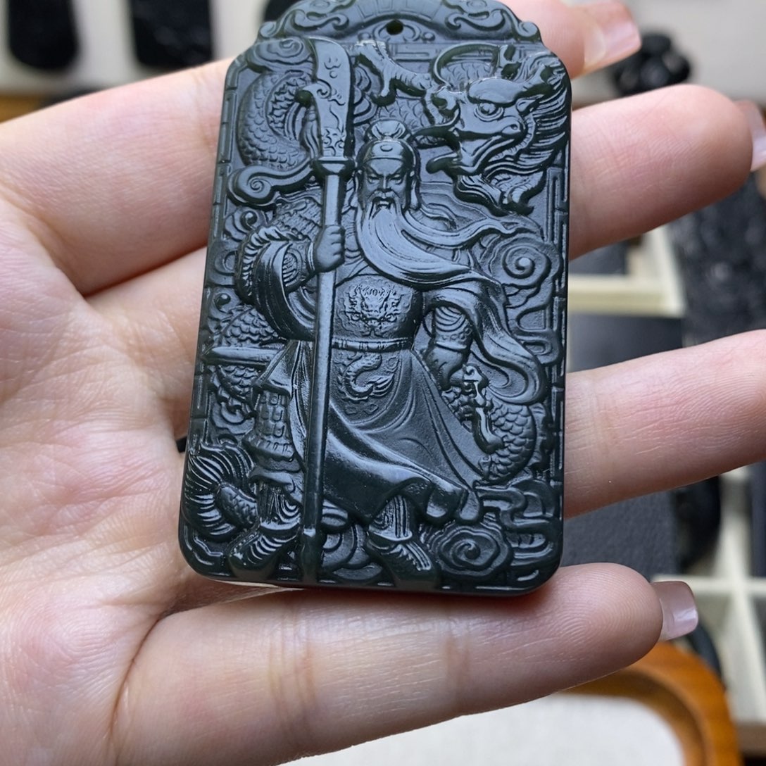 荒***和田玉未镶嵌颈饰