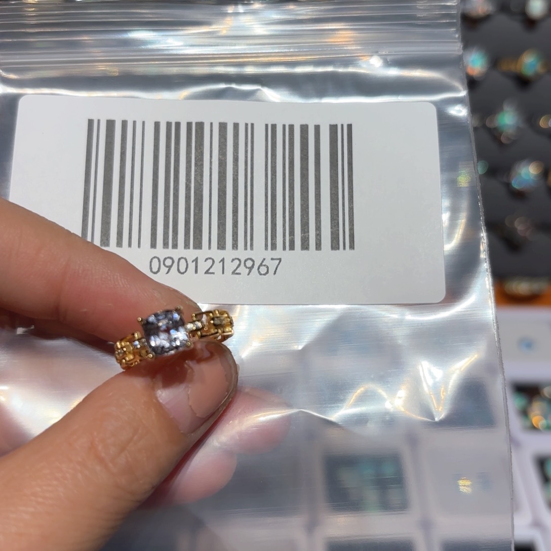 欧泊戒指银S925镶嵌8**5