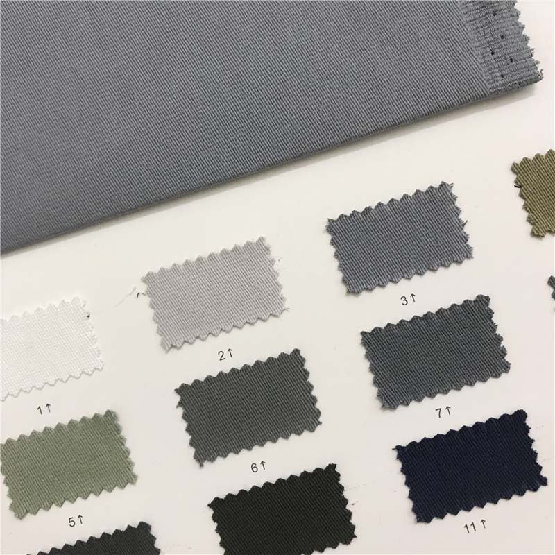  厚弹力纱卡洗水绉梭织面料12个颜色现货厂家直销弹力系列815092