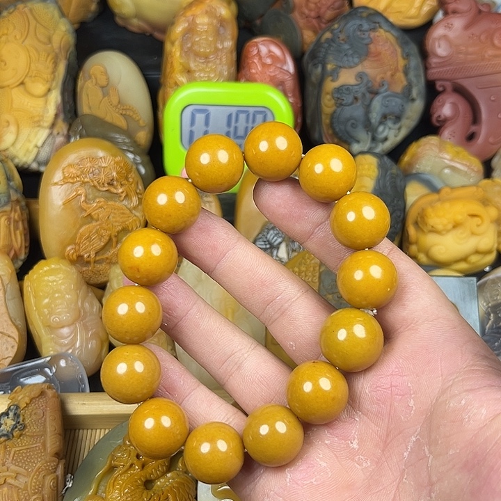 石英质玉未镶嵌颈饰