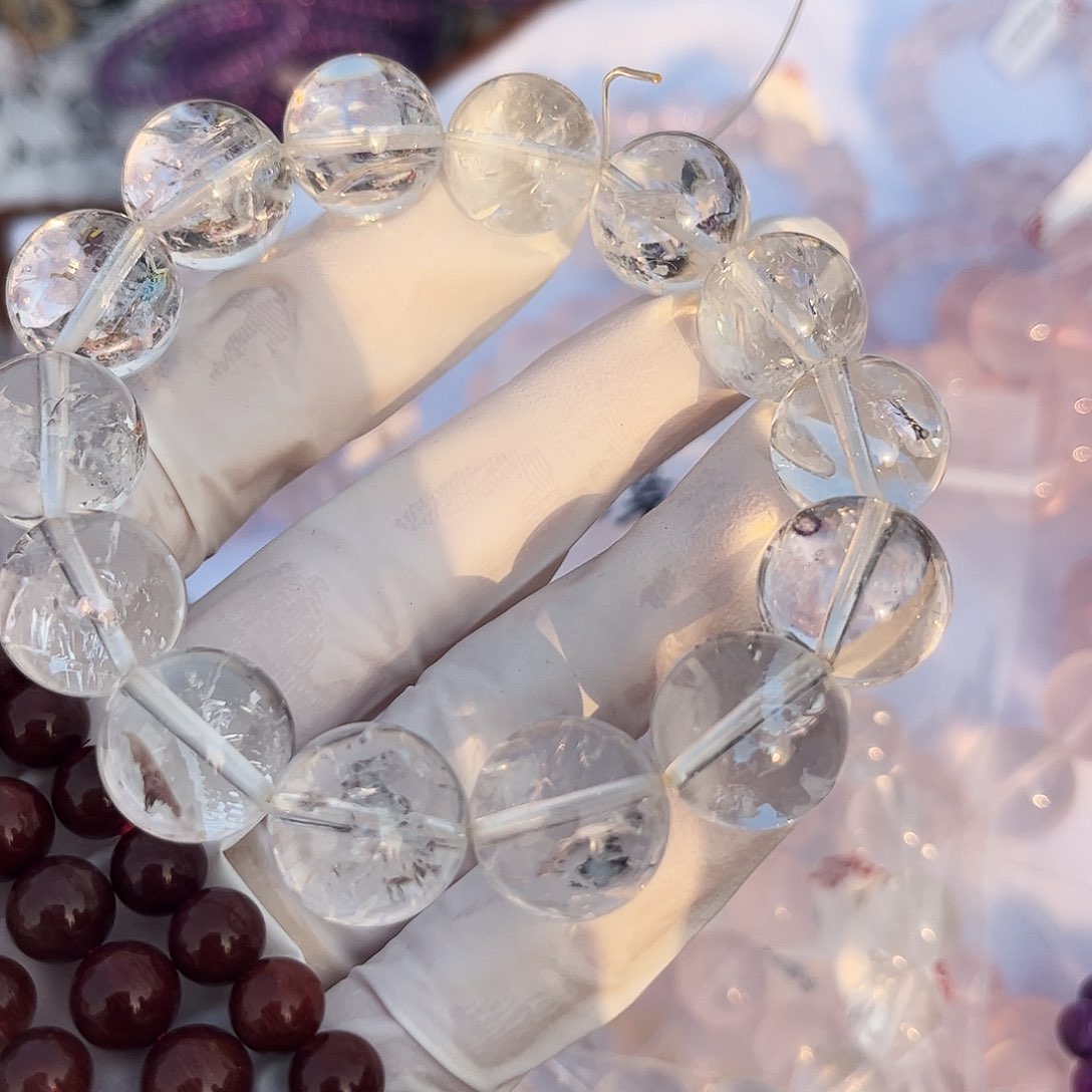 水晶手链未镶嵌?****?水晶