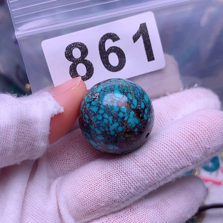 绿松石珠宝奇石未镶嵌己*