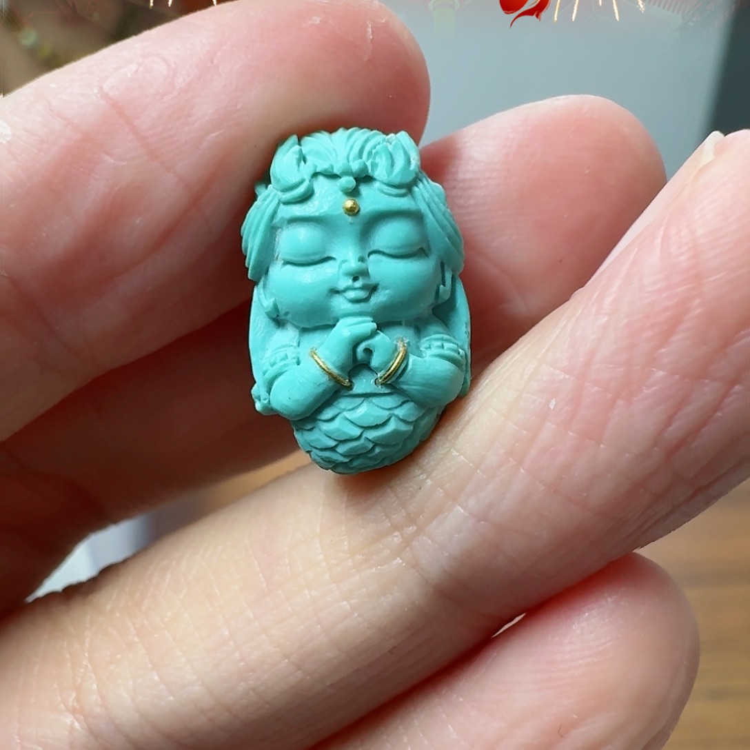 绿松石珠宝奇石未镶嵌