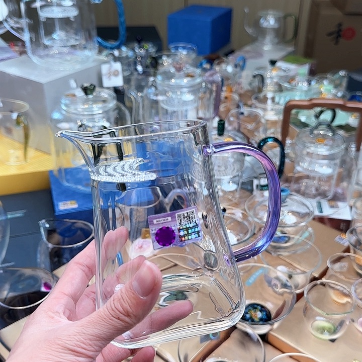 @**漫禾器浅紫色道央煮茶器