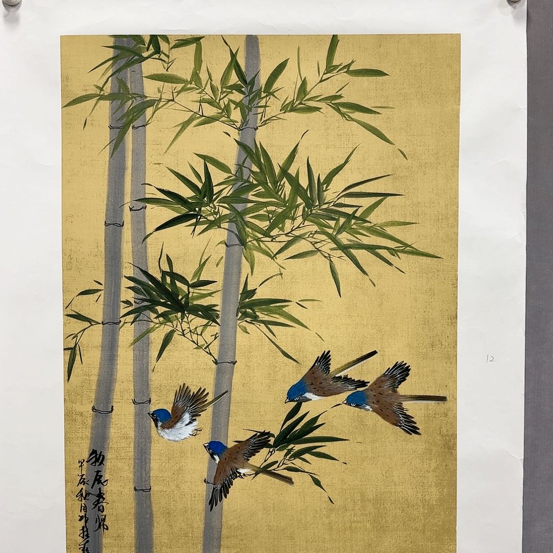国画国画纯手绘作品请放心去藏