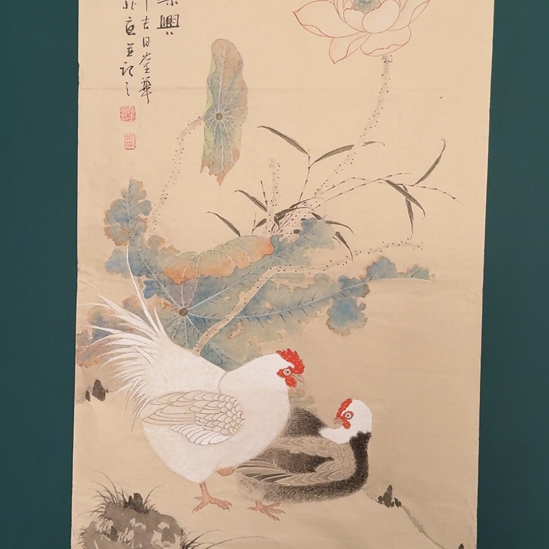 国画恽崟华老师的作品