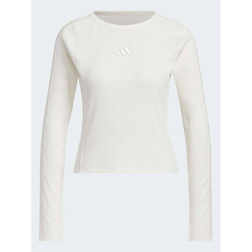 【滔搏联动】阿迪达斯女子S LS TOP运动休闲修身长袖T恤 KB7754
