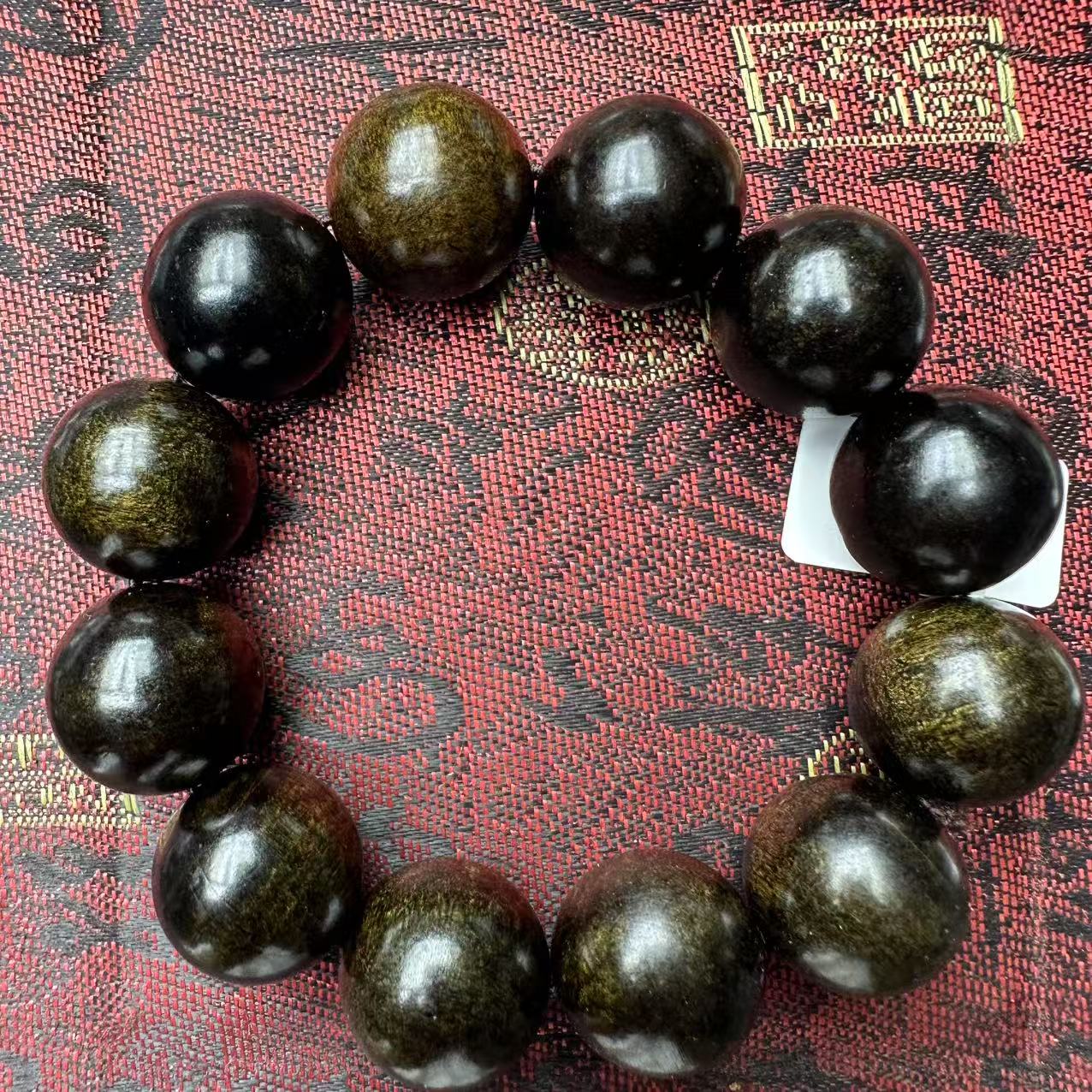 （开总文玩）天然沉香木串375