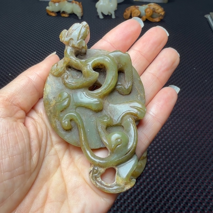 古玉老玉收藏挂件
