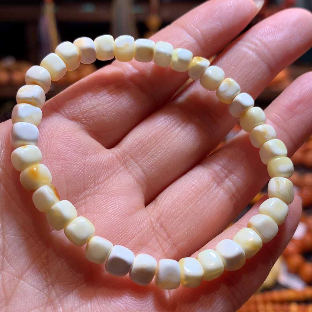 蜜蜡未镶嵌手串蜜蜡手串