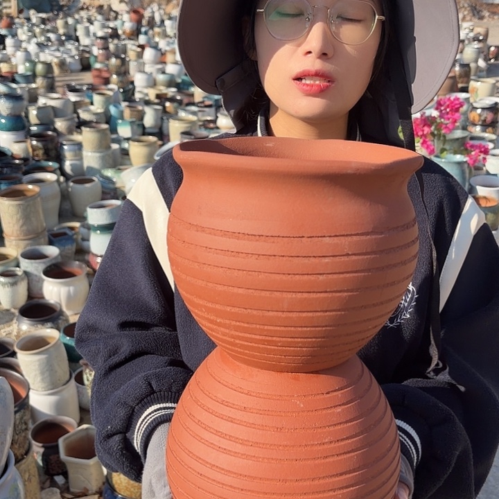 口20高18两个花盆