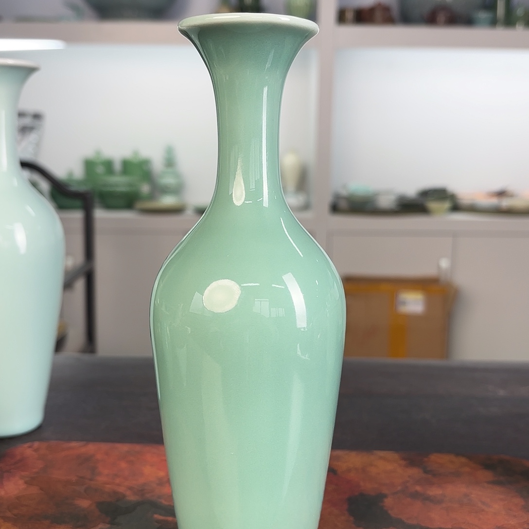 龙泉云间青瓷小米茶器