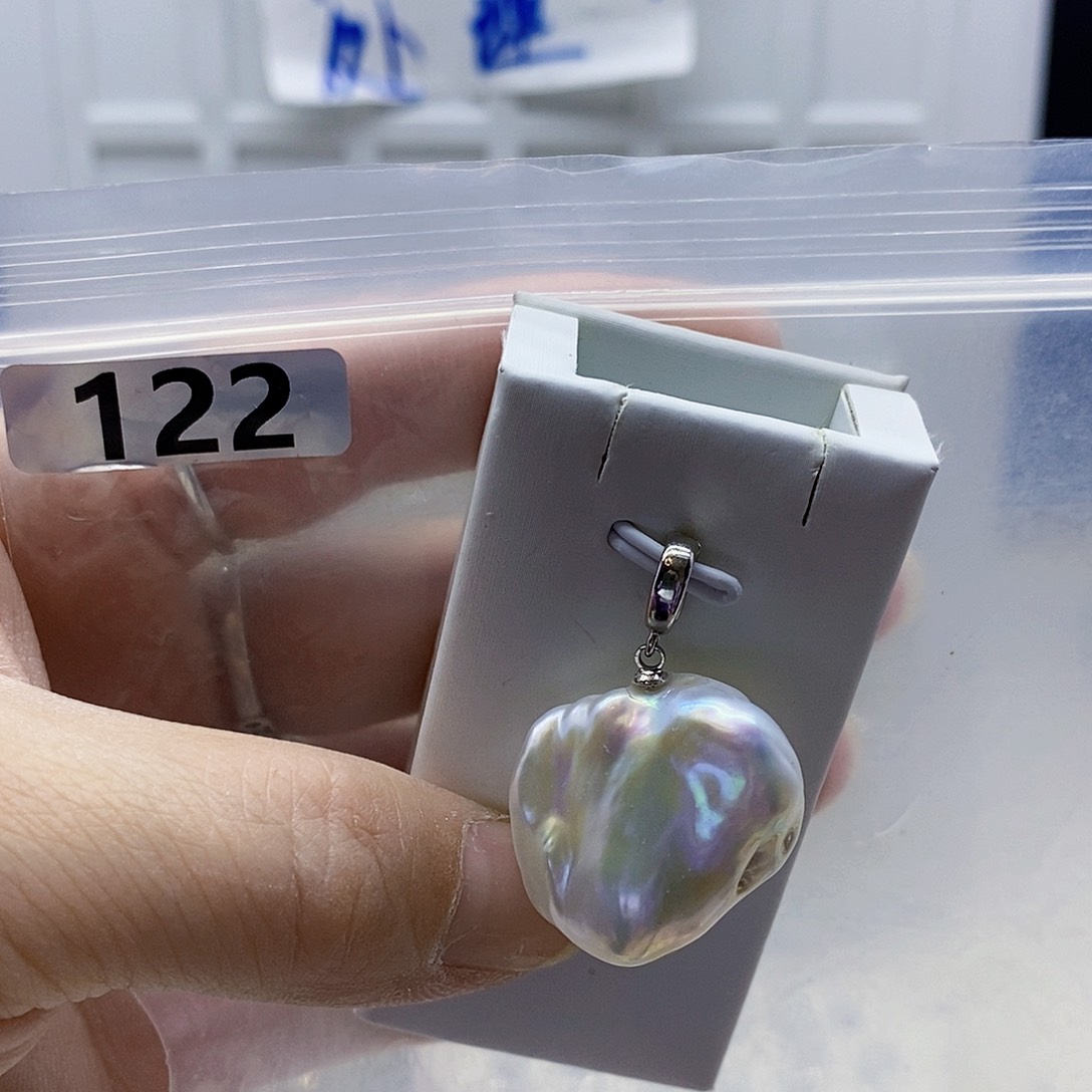 颈饰合金淡水珍珠