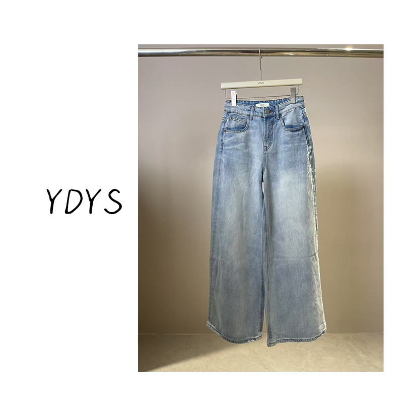  【YDYS】25Y00240 2025新款时尚气质小众牛仔裤