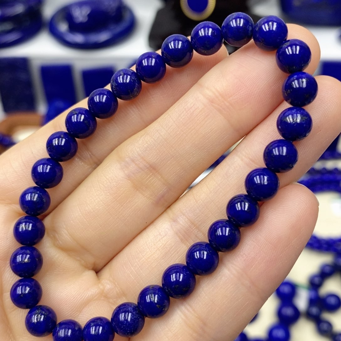 青金石手链未镶嵌