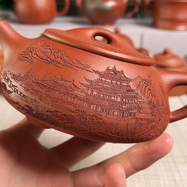 紫***轩宜兴原矿手工紫砂壶