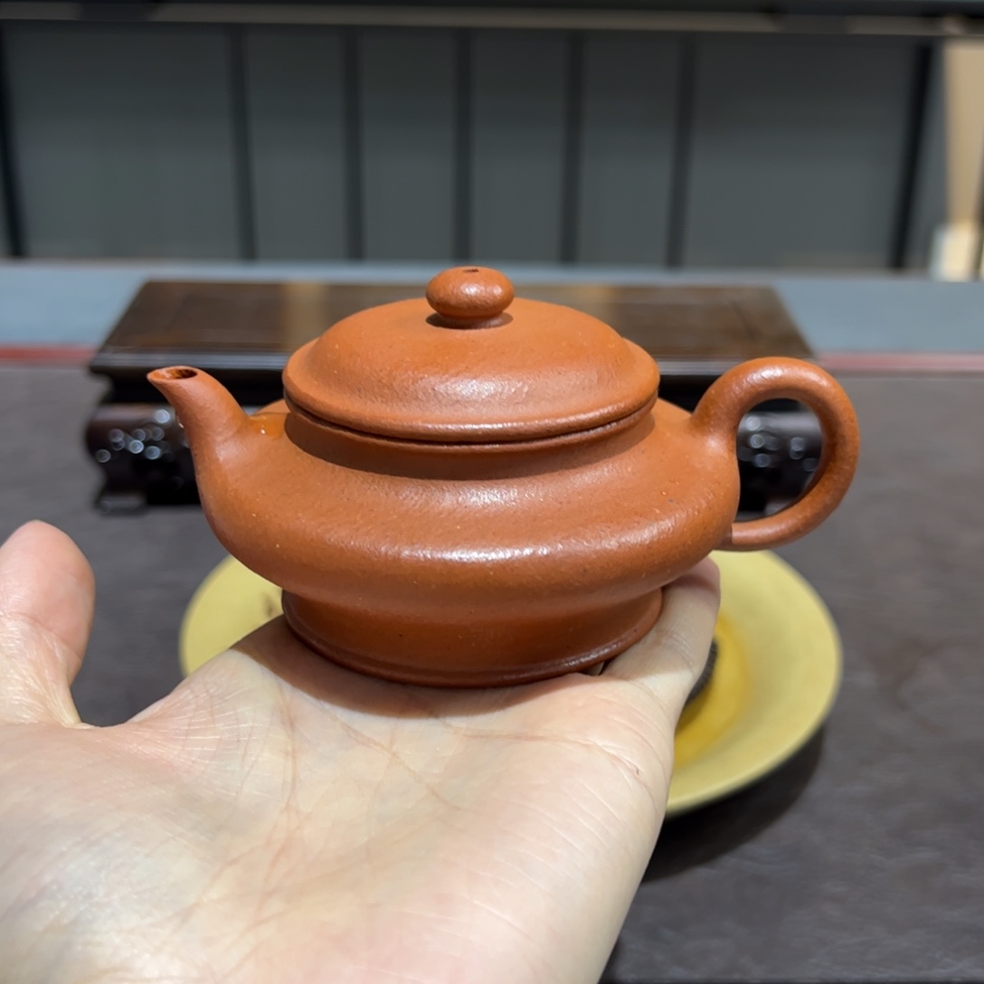常***笑宜兴紫砂壶泡茶喝