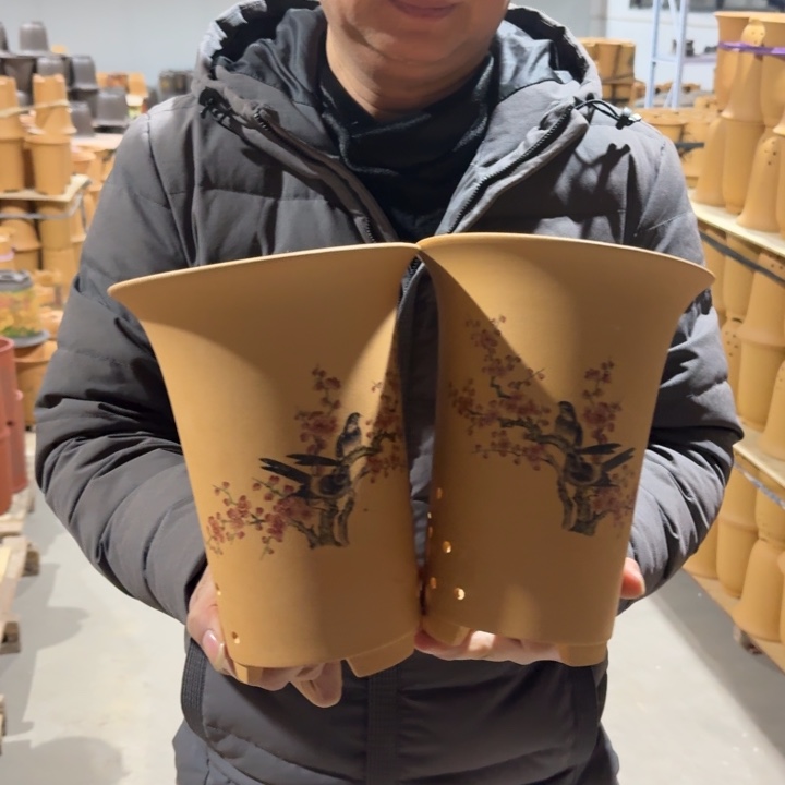 紫砂花盆破损补发