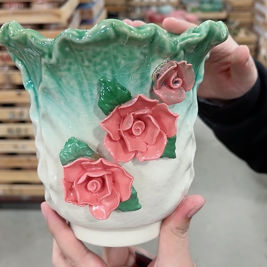 陶瓷陶瓷多肉精美花盆