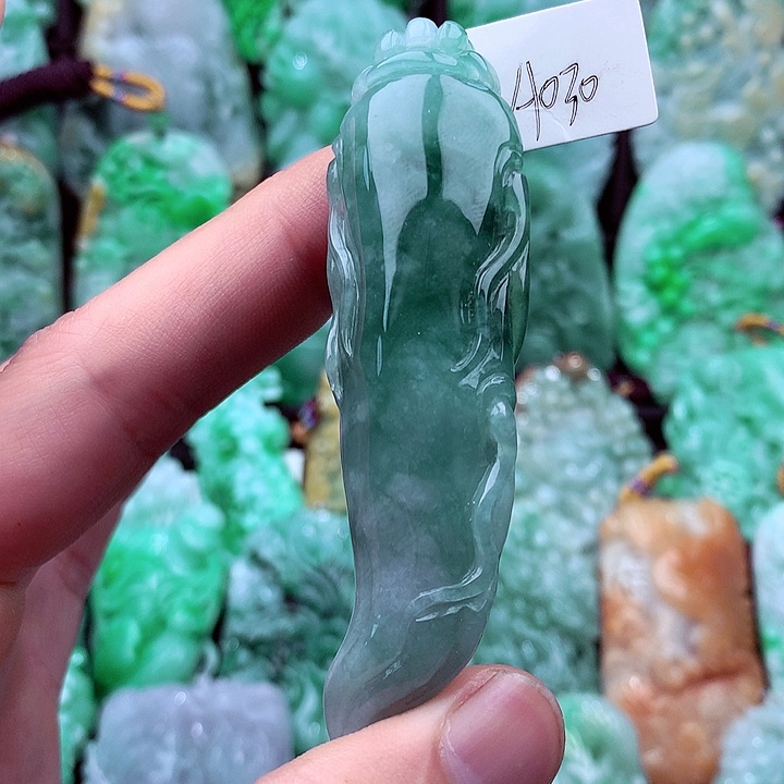 翡翠吊坠(不含链)未镶嵌