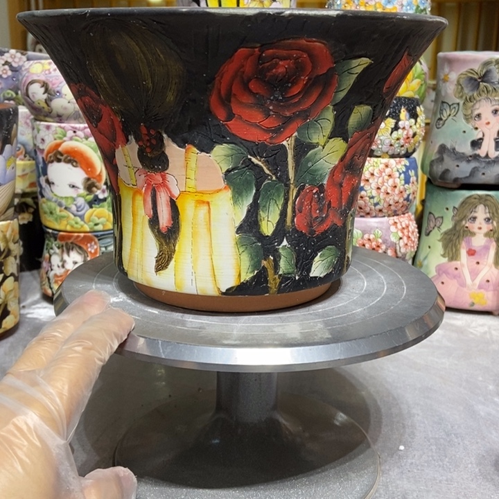 景德镇艺术手绘作品