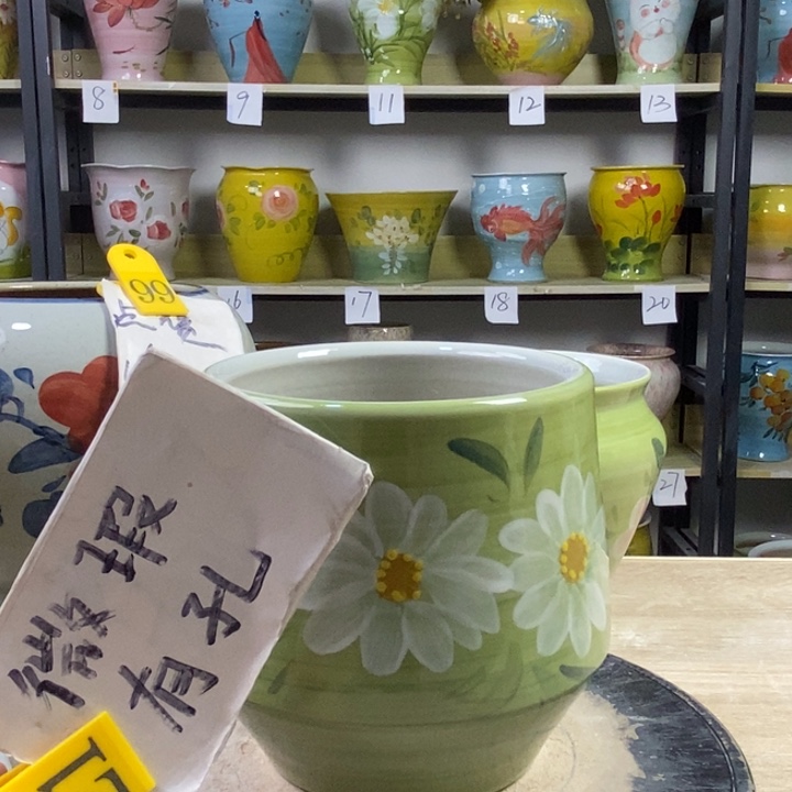1tc景德镇陶瓷花盆