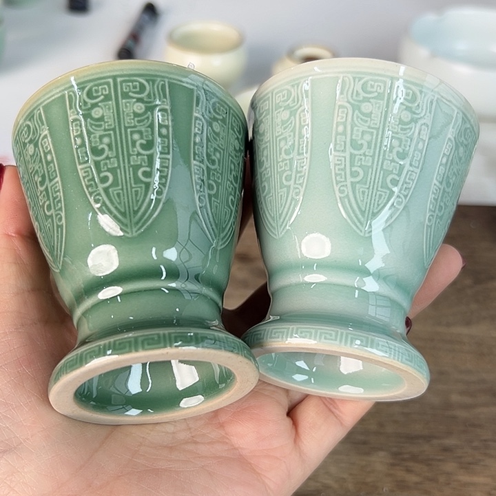 小米茶器龙泉青瓷