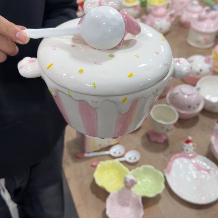 全新正版 釉下彩高温瓷 原单尾货