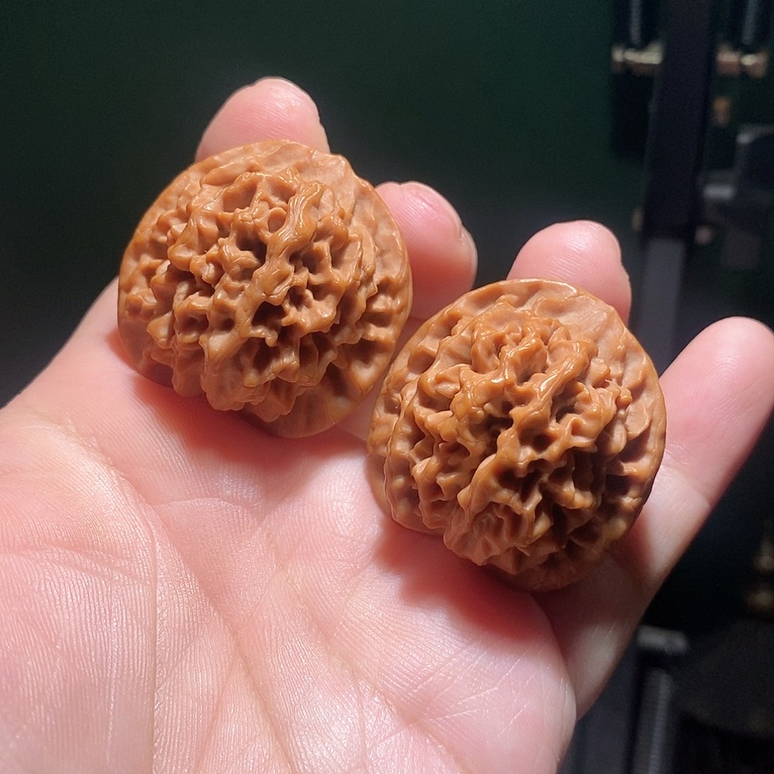 文玩核桃把件38秦闷全品