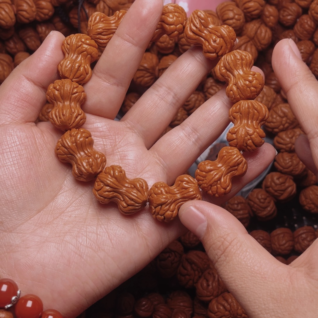 桃核吊坠桃核手串