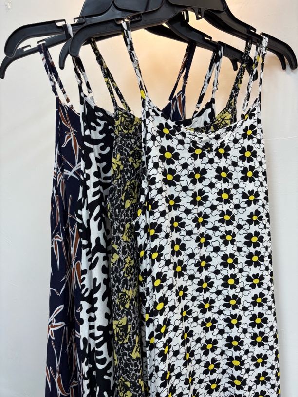 0190款【特别好看碎花吊带裙】夏日时尚美丽小性感显瘦长款