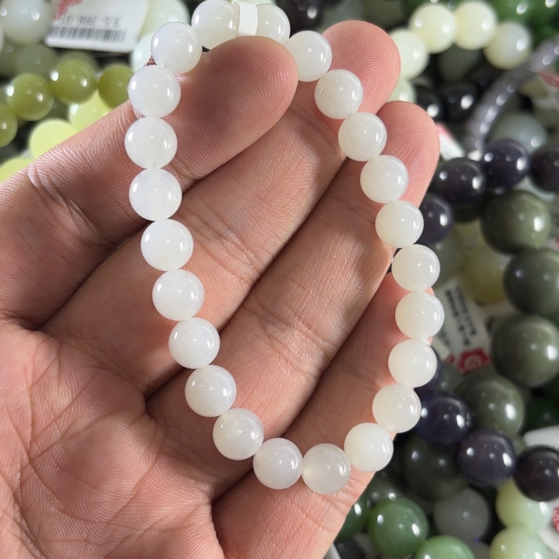 和田玉手链未镶嵌W130