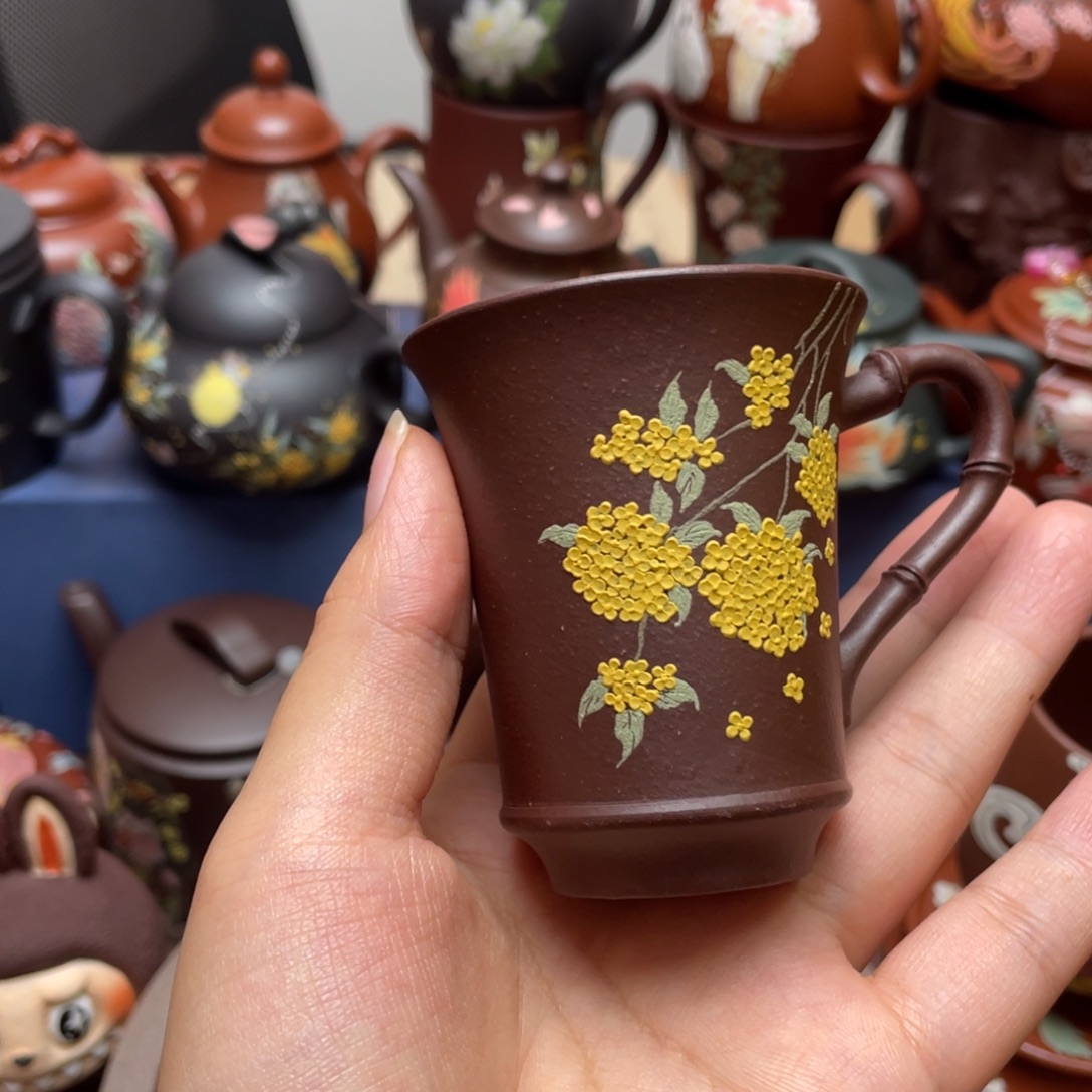 茶杯紫砂紫砂主人杯60、cc