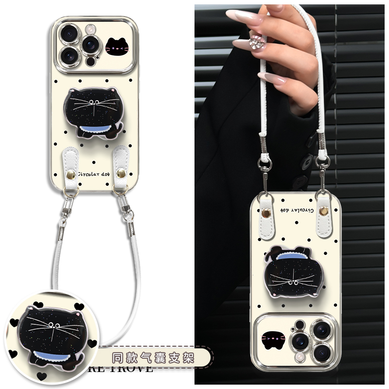 适用于苹果17/16/华为/vivo/OPPO简约个性6D大视窗手机壳AE0194