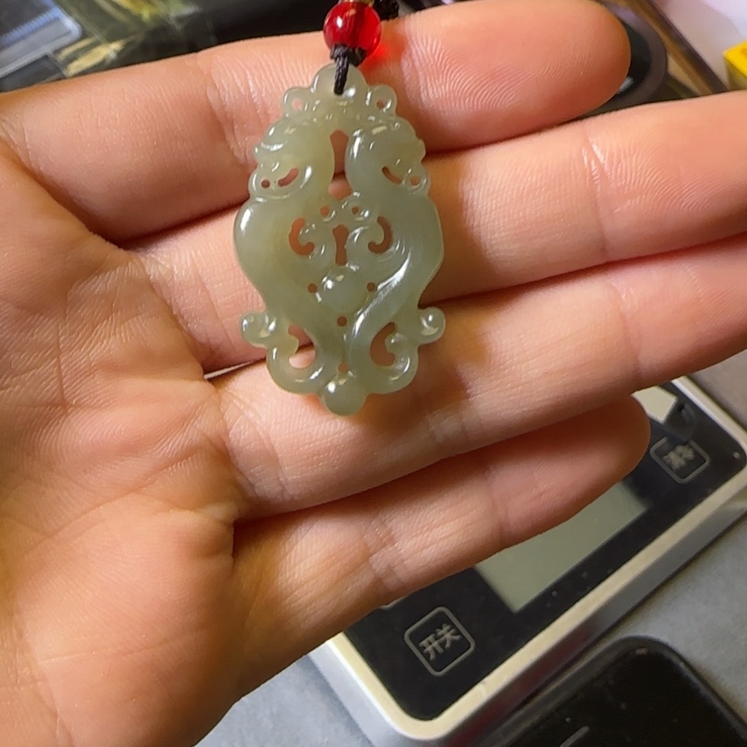 双龙如意礼物玉石