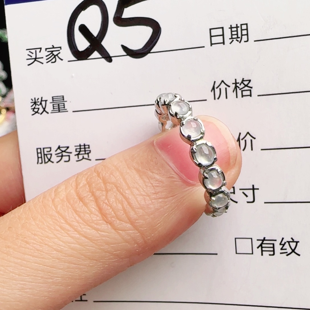 银S925镶嵌手链翡翠