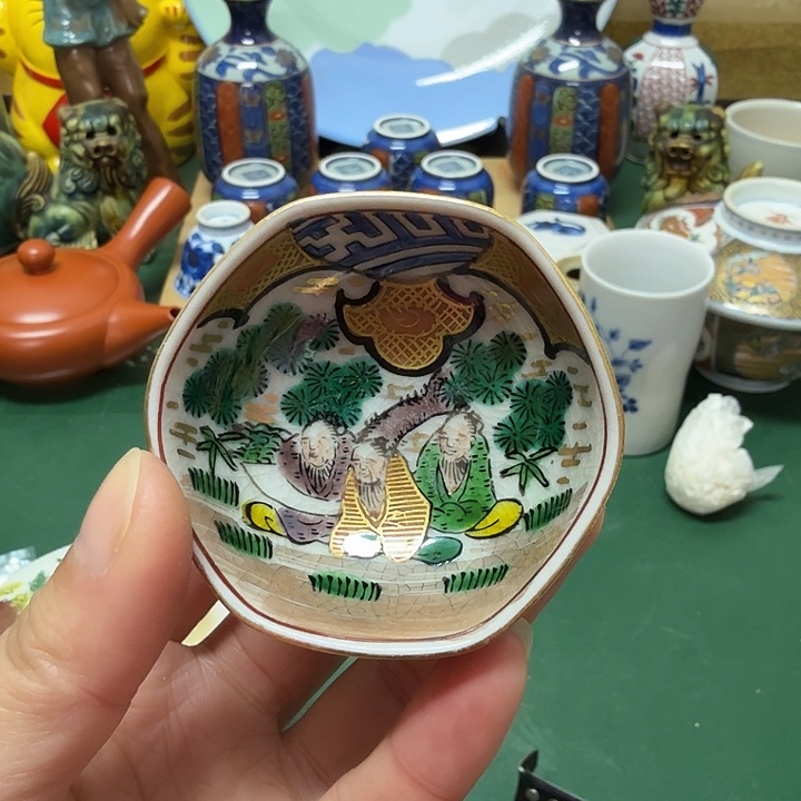 *****中古工艺品瓷器默认微瑕