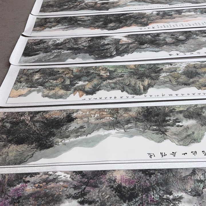 国画书画作品多次参加全国大展获奖