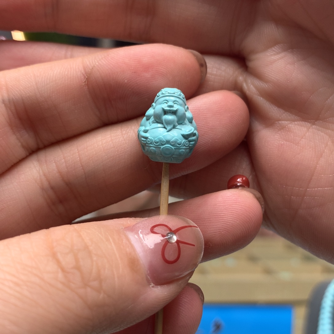 绿松石挂件未镶嵌