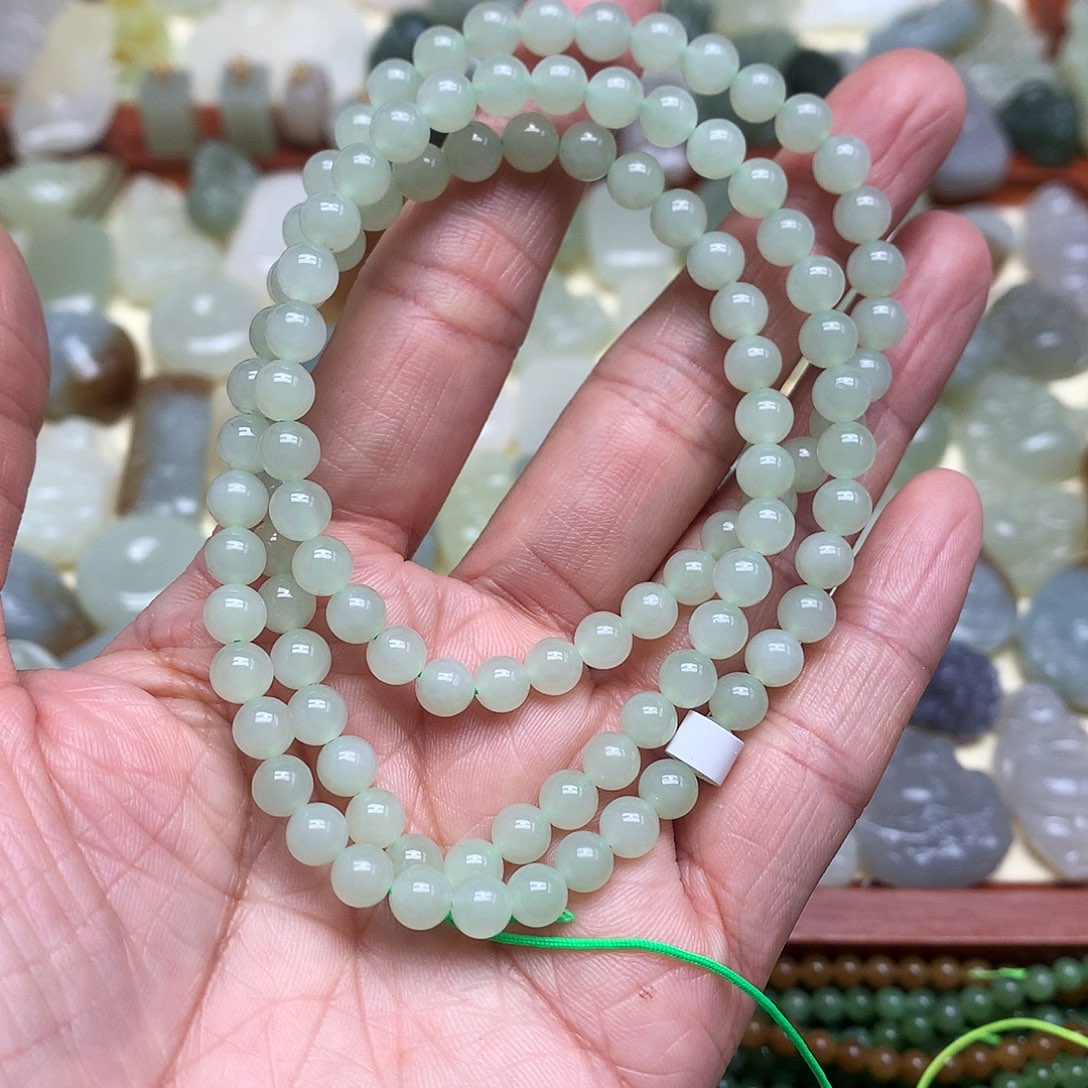 和田玉手链未镶嵌