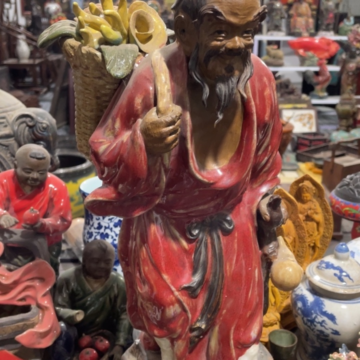 陶摆件顺利小店一个精品