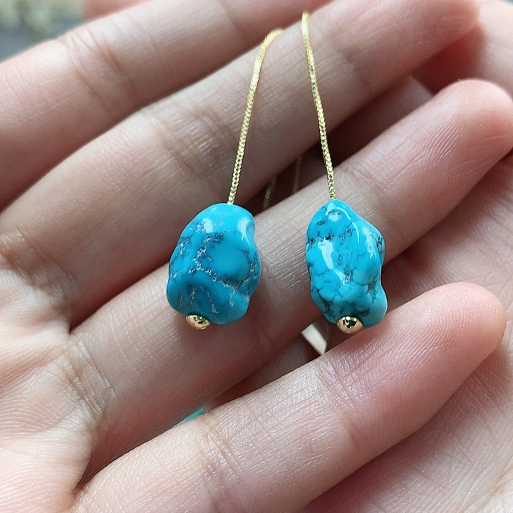 未镶嵌绿松石珠宝奇石