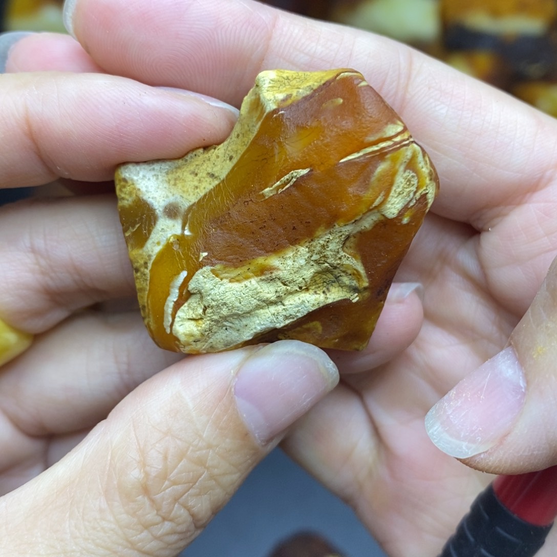 未镶嵌颈饰琥珀艾*胖