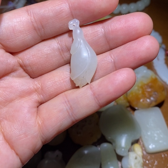 颈饰未镶嵌和田玉