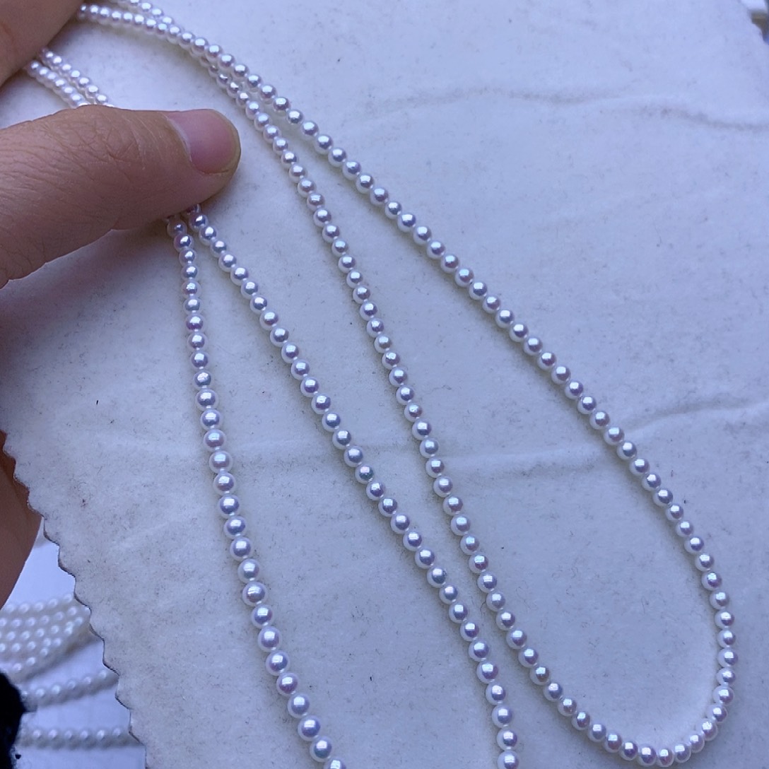 淡水珍珠未镶嵌项链小**姐