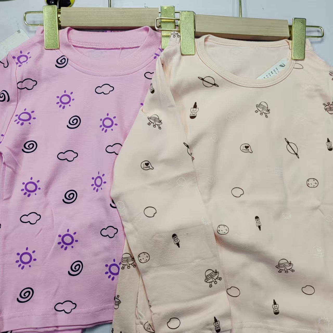 【2套】叮呱呱棉毛套随机/女宝