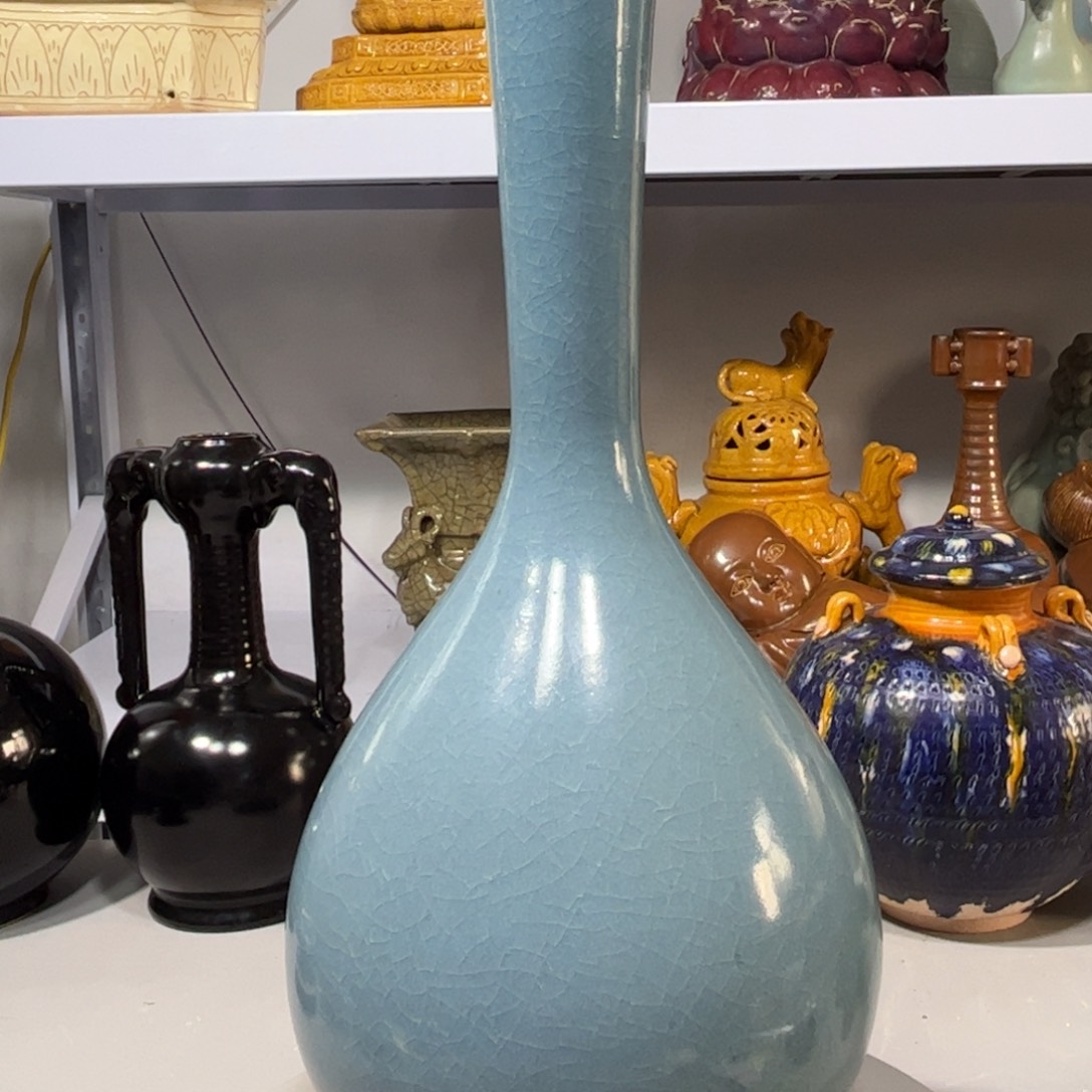 瓶钧窑瓶子品相完美